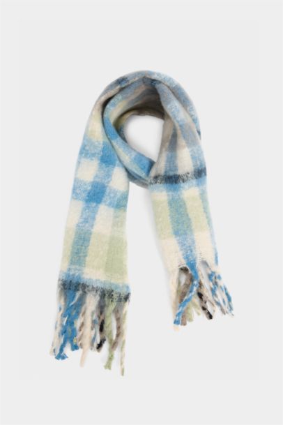 Boy Plaid Neck Scarf