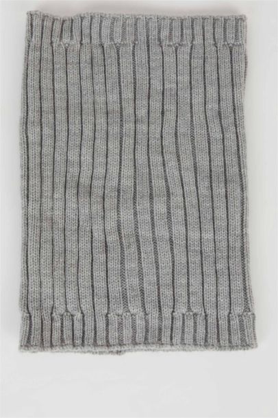 Écharpe et Bonnet à Pompon en tricot pour BéBé Garçon