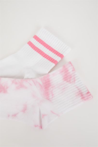 Woman 2 Piece Cotton Socks