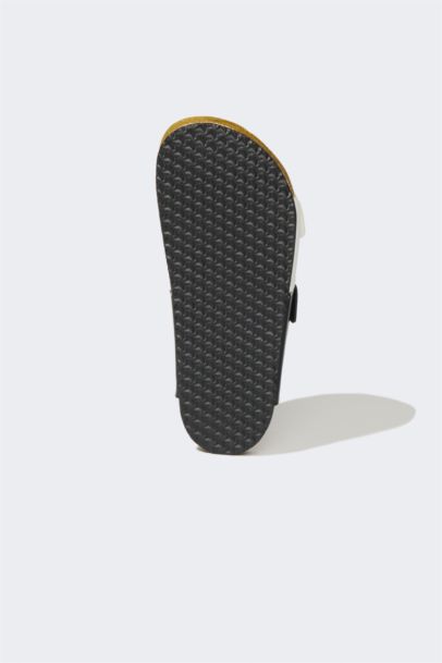 Boy Flat Sole Double Banded Slippers