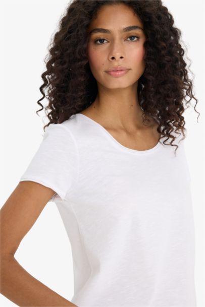 Regular Fit Crew Neck Short Sleeve T-Shirt