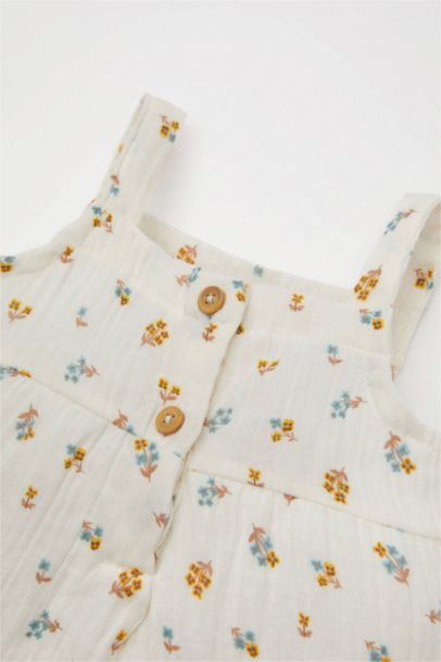 Baby Girl Floral Muslin 2 Piece Set