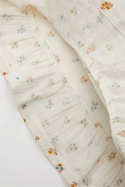 Baby Girl Floral Muslin 2 Piece Set