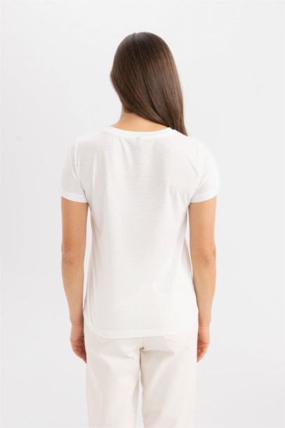 Regular Fit Crew Neck Short Sleeve T-Shirt