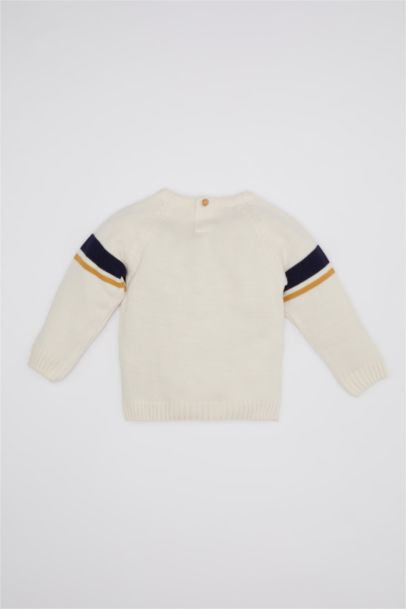Baby Boy Printed Knitted Pullover