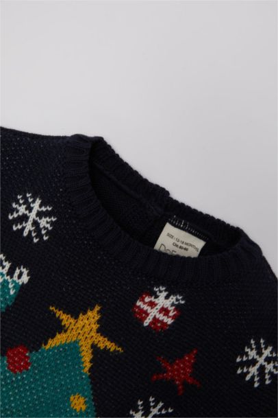 Pull de Noël en tricot pour Bébé Garçon
