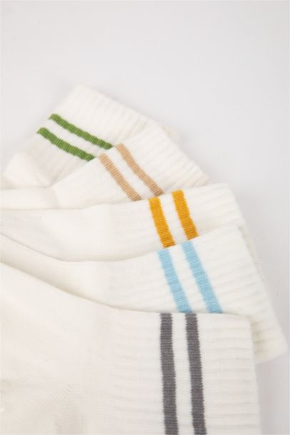 Lot de 5 paires de Chaussettes longues en coton pour bébé garçon