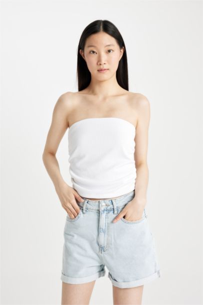 بلوزة سليم فيت حمالات