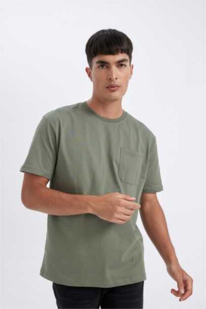New Regular Fit Crew Neck Short Sleeve T-Shirt