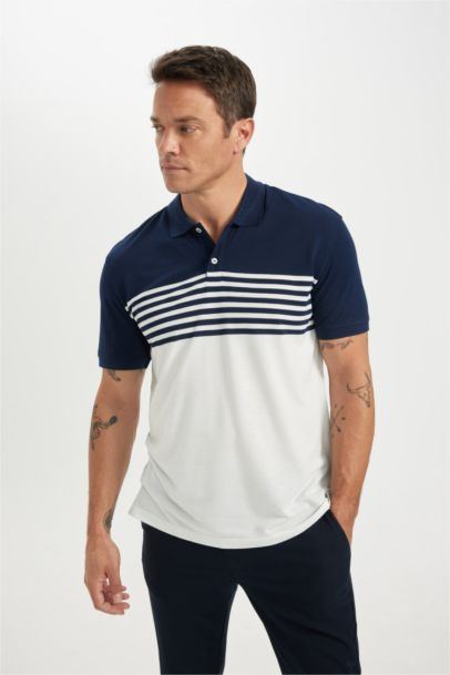 New Regular Fit Short Sleeve Polo T-Shirt