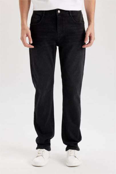 بنطلون جينز سيرجيو قصة عادية برجل عادية وخصر عادي
