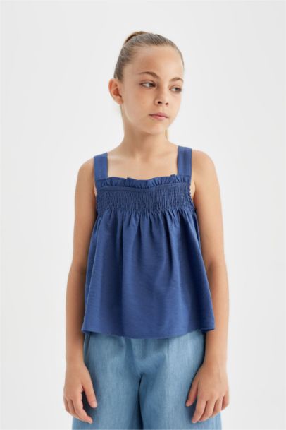 Girl Short Sleeve Blouse