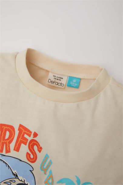 T-Shirt à Manches Courtes à motif Disney Mickey & Minnie pour Bébé Garçon