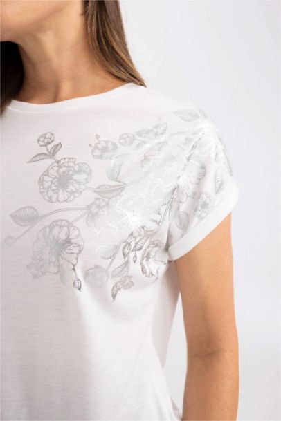 Crew Neck Short Sleeve T-Shirt