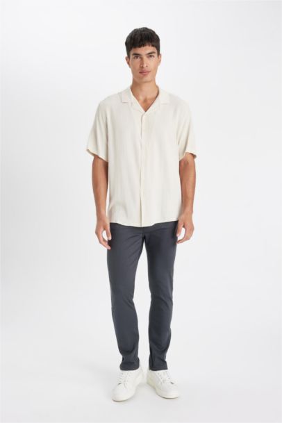 Брюки приталенного узкого кроя