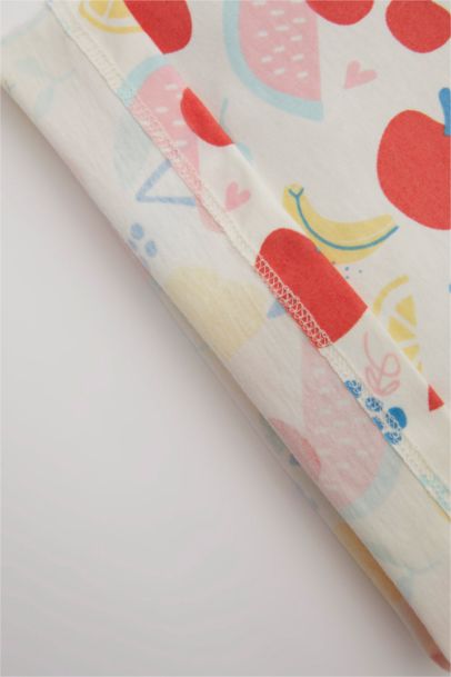 سالوبيت بيبي بناتي حديثي الولادة ممشط بطبعة فاكهة - قطعتين