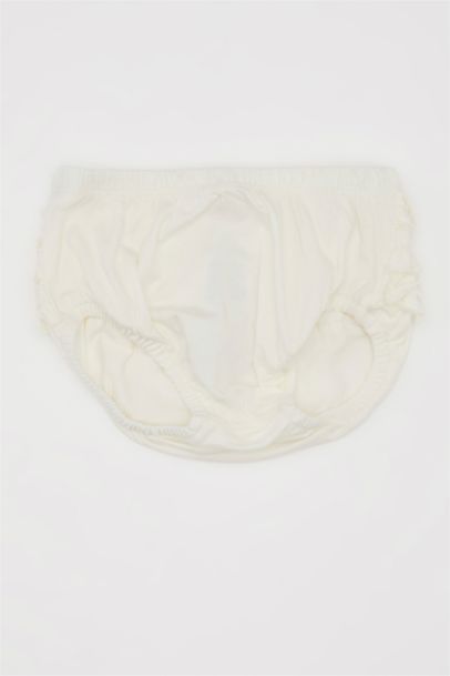 شورت بناتي ممشط قصة عادية - قطعتين