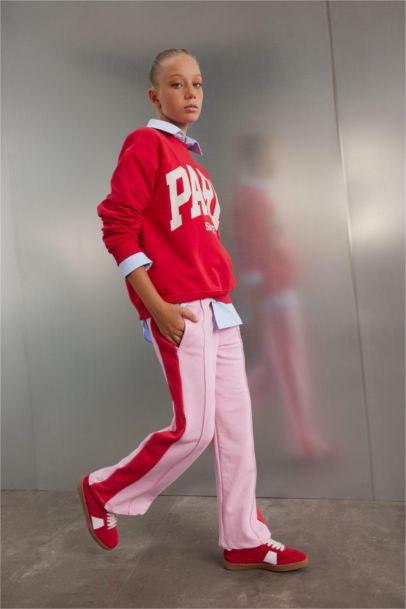 سروال وايد ليج