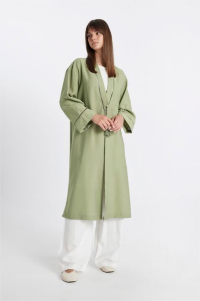 Relax Fıt Hakim Yaka Kimono