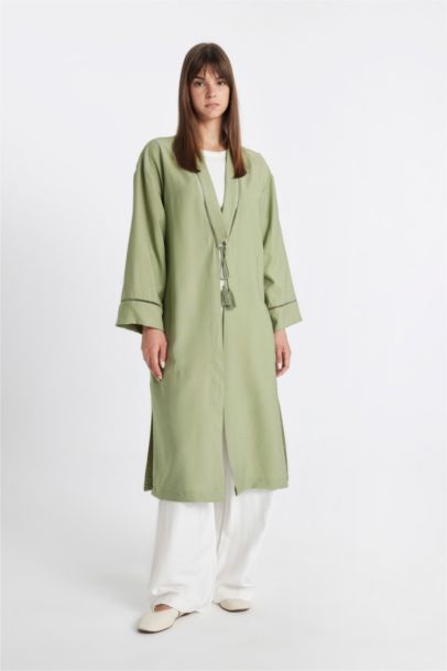 Relax Fıt Hakim Yaka Kimono