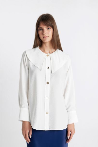 Relax Fit Long Sleeve Shirt Tunic