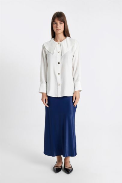 Relax Fit Long Sleeve Shirt Tunic