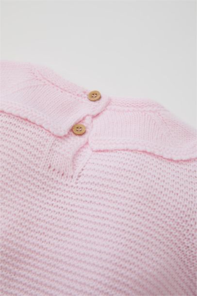 طقم بناتي سامبل بلوفر وسروال قبعة - 3 قطع