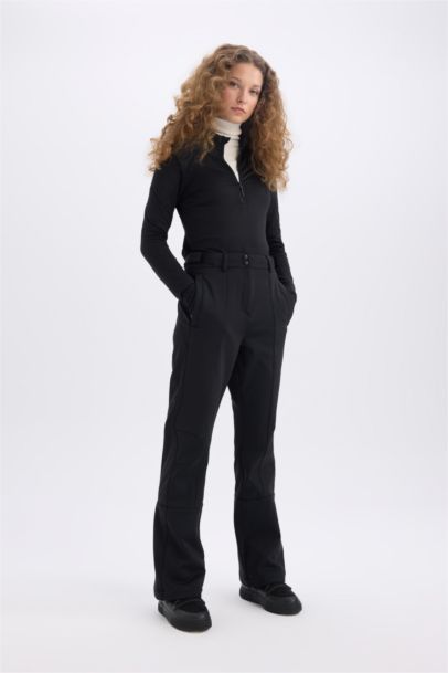 DeFactoFit Regular Fit Softshell Ski Trousers