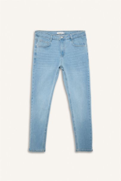 Carlo Skinny Fit Regular Waist Jeans