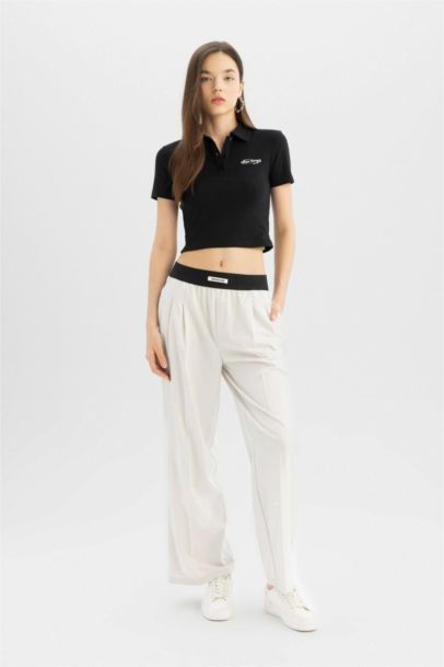 Wide Leg Trousers