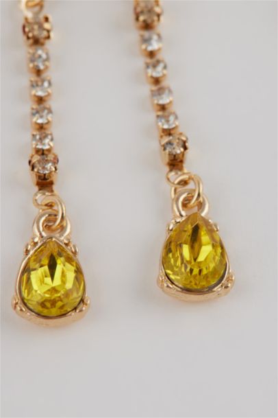 Woman 6 Piece Gold Earrings