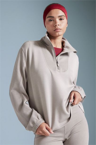 Oversize Fit Modal Sports Sweatshirt