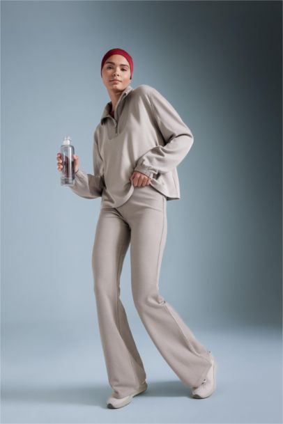 Pantalon évasé en modal de DeFactoFit