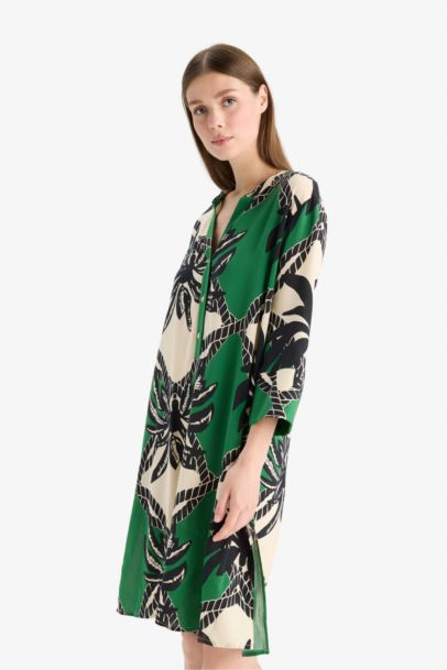 Fall in Love Regular Fit Patterned Beach Wear