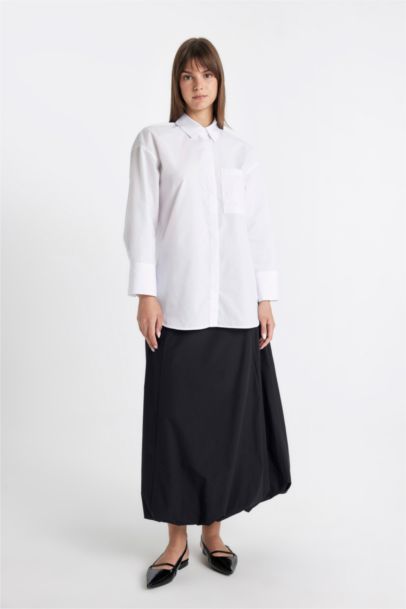 Relax Fit Long Sleeve Tunic