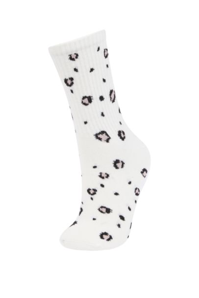 Woman 3 Piece Cotton Long Socks