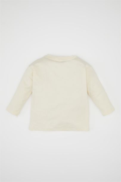 T-Shirt en tricot à Manches Longues à Col Rond pour BéBé Garçon