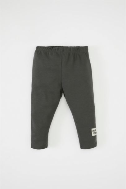 Baby Boy Label Printed Sweatpants