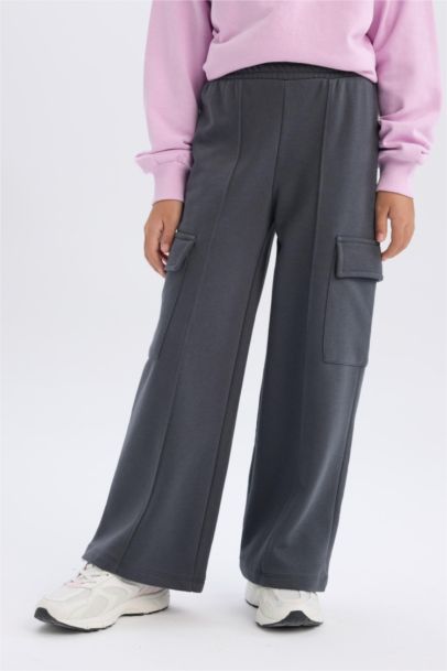 Swearpants large à poches pour fille