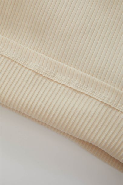 Baby Girl Floral Ribbed Camisole T-Shirt