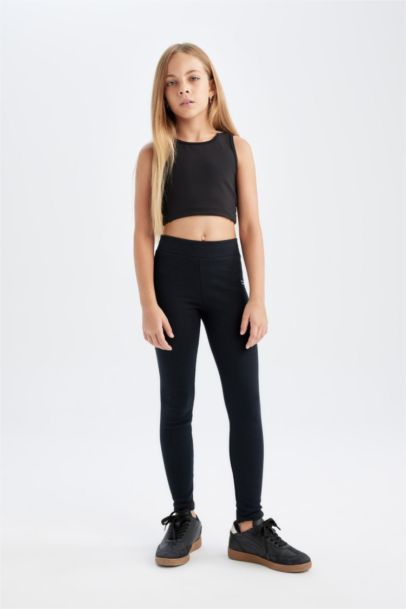 Leggings à coupe standard pour Fille