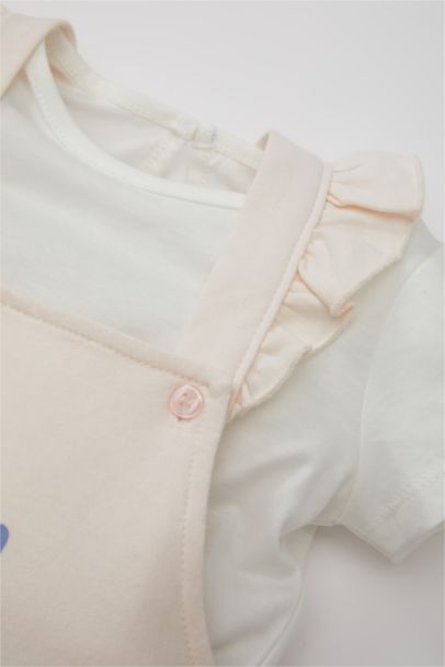 Ensemble de T-shirt et Salopette pour bébé fille