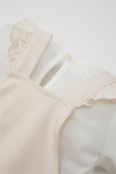 Ensemble de T-shirt et Salopette pour bébé fille