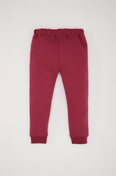 Beli Lastikli Basic Düz Eşofman Altı Kız Bebek