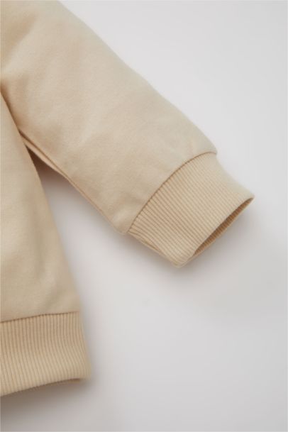 Baby Girl Printed Sweatshirt Sweatpants 2 Piece Set