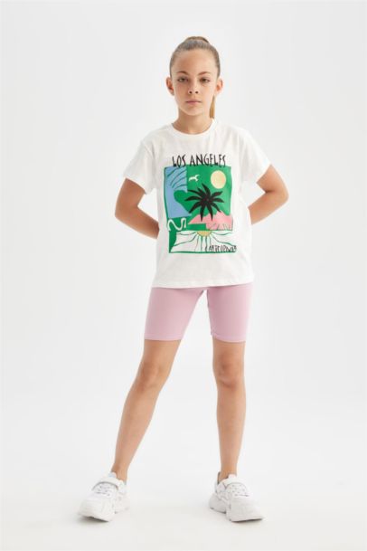 Girl Biker Biker Leggings