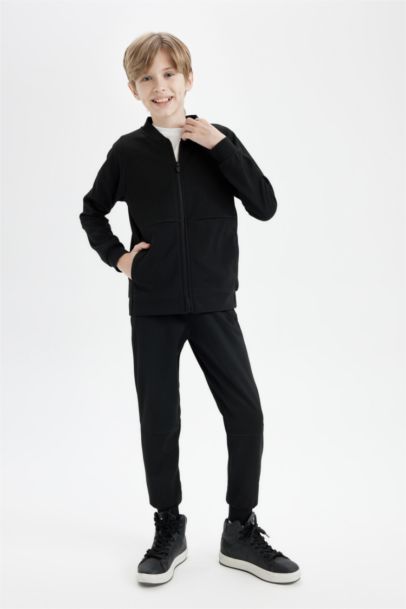 Boy Black School Sweatpants