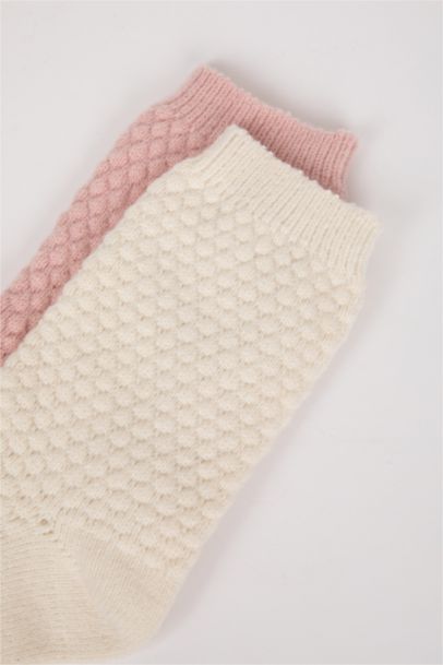 Kadın 2'li Kışlık Bot Çorabı