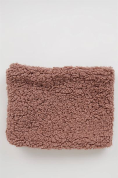 طقم بيبي بناتي قطيفة على شكل دب - قطعتين