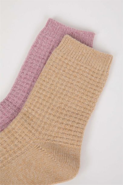 جوارب شتوي نسائي - قطعتين